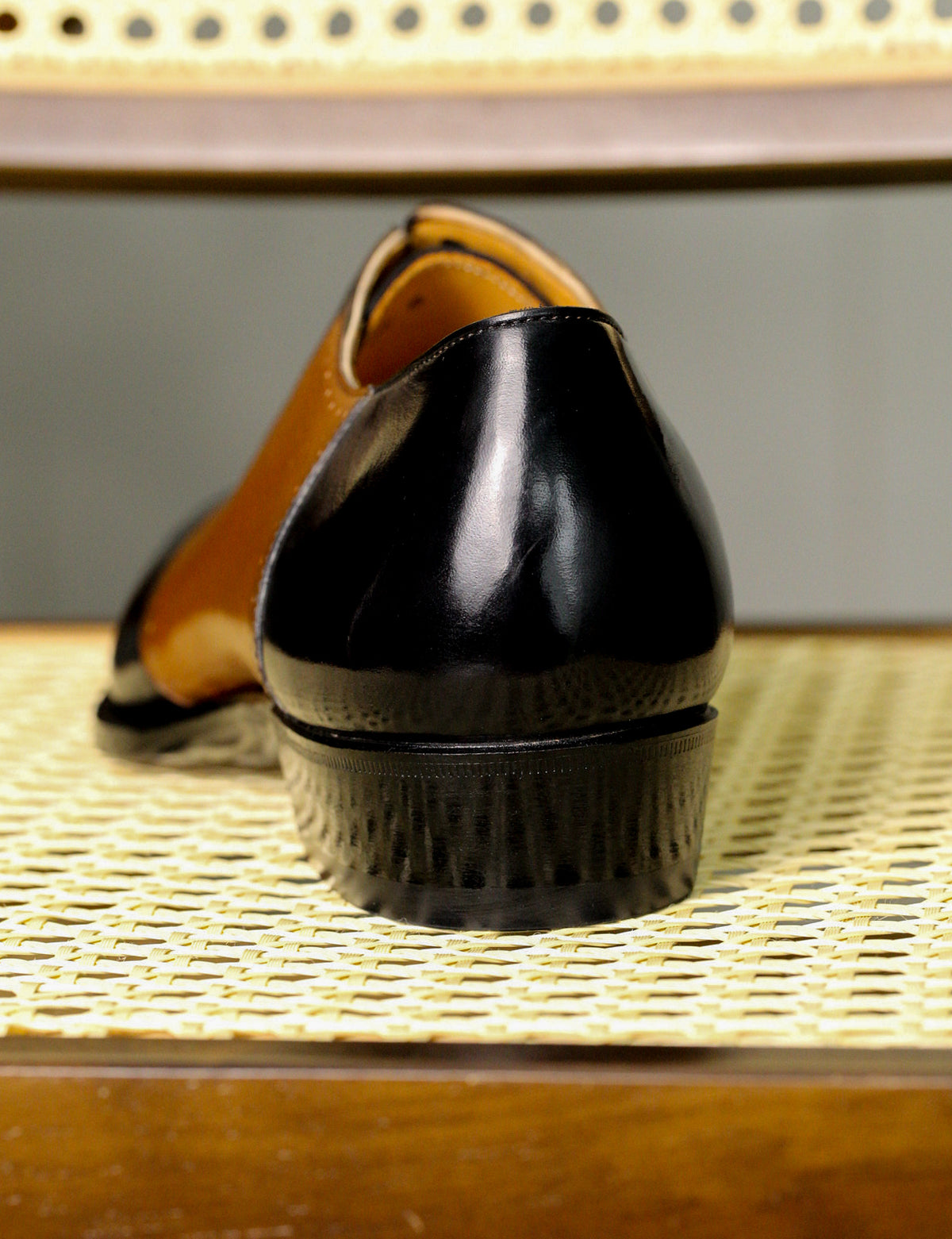 Baroque – Two-Tone Black & Cognac Oxford
