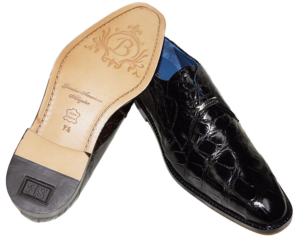 Belvedere Lace-Up Alligator Shoes 'Amato'