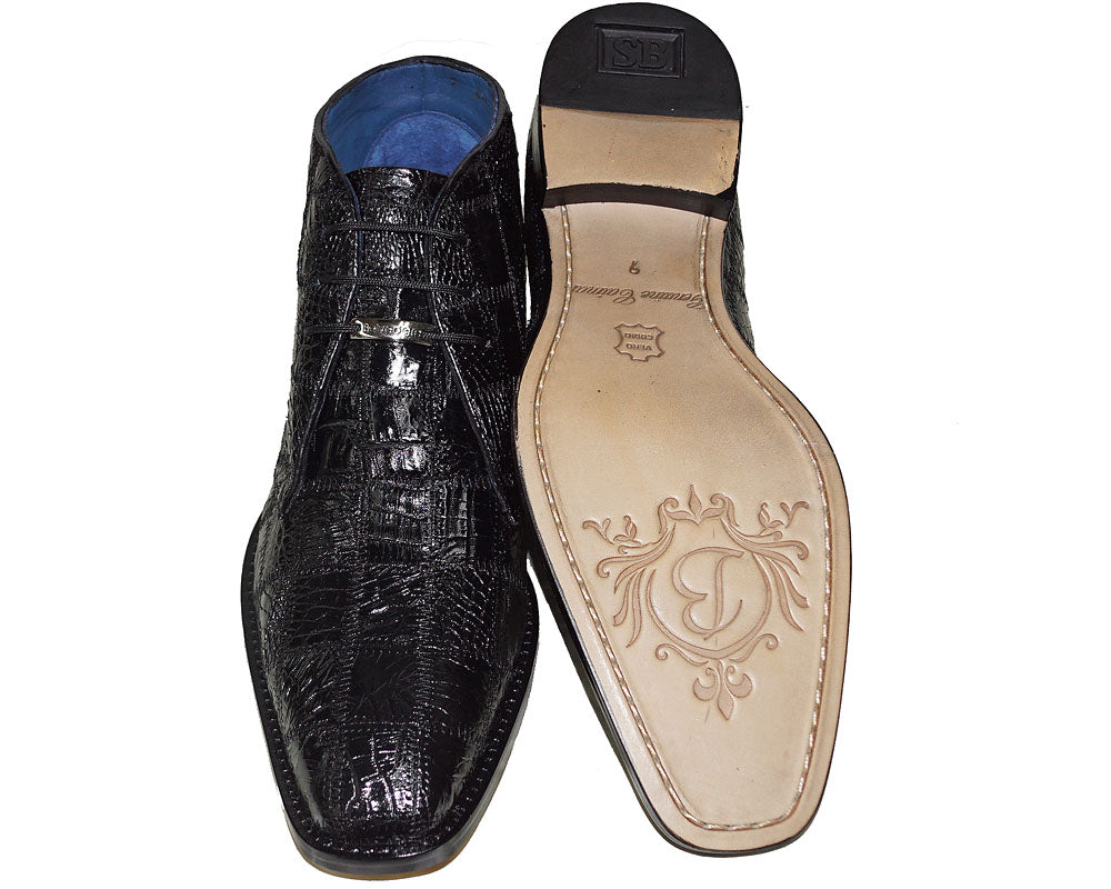 Belvedere Crocodile Ankle-Boot 'Racer'