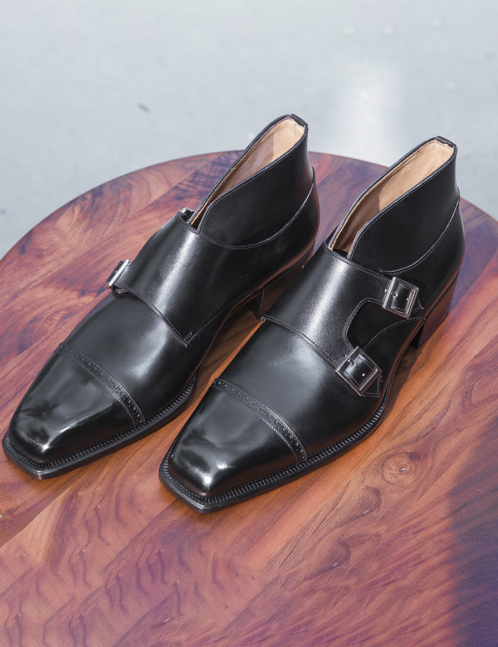 Double Monk Boots