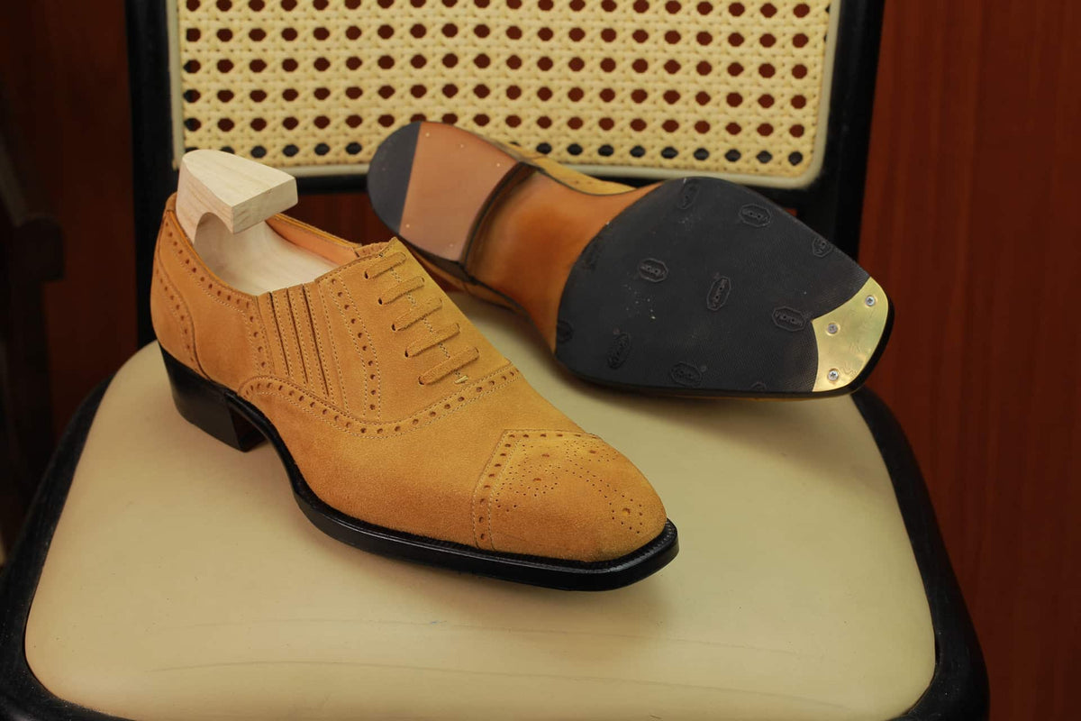 Lazyman Oxford in Suede