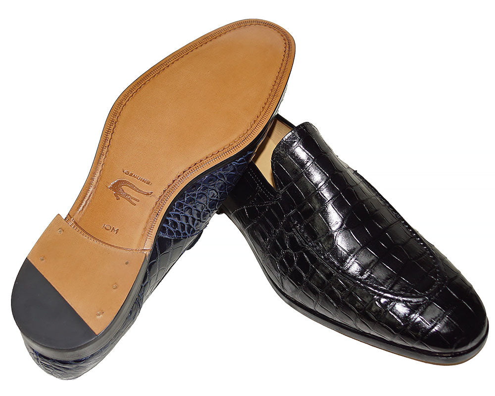 Mezlan Platinum Slip-On Shoes 'Legacy'