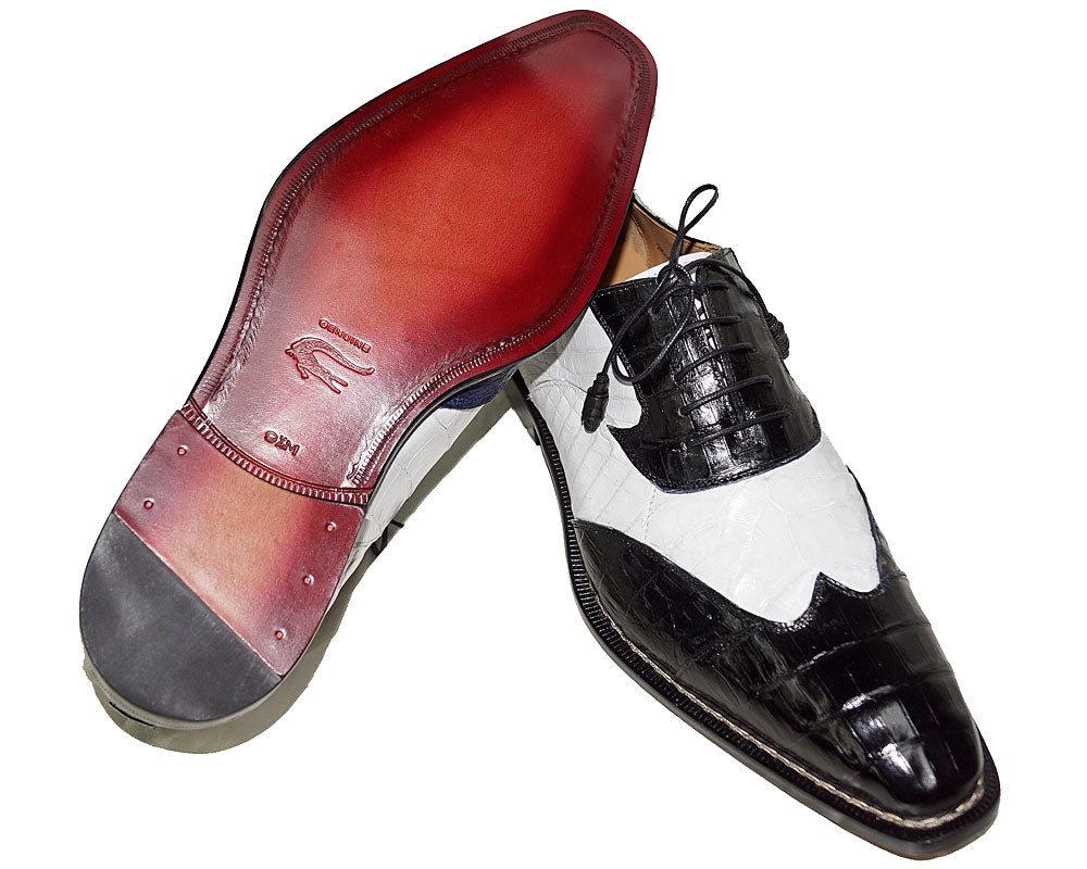 Mezlan Crocodile Lace-Up Shoes # 50223