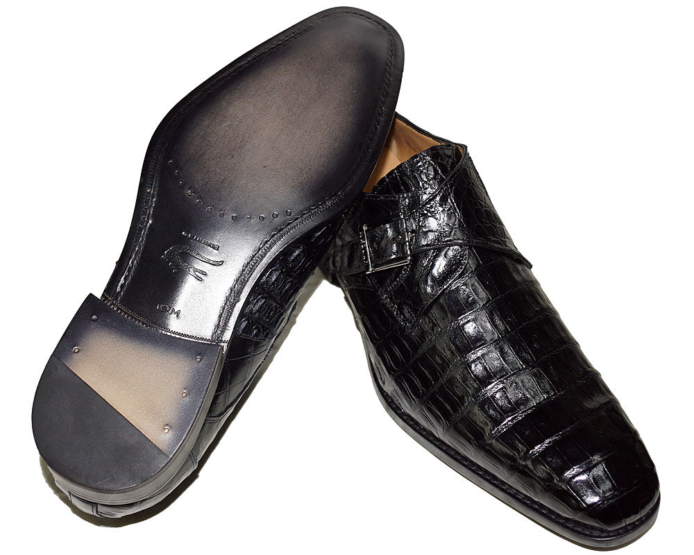 Mezlan Crocodile Buckle Shoes # 50225