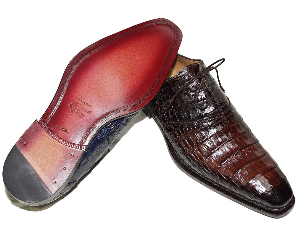 Mezlan Crocodile Lace-Up Shoes # 50236