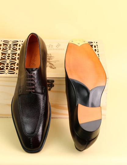 Dark Brown Horween Split Toe Derby