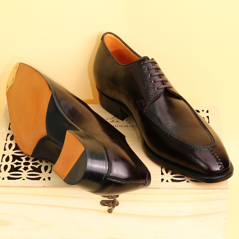 Dark Brown Horween Split Toe Derby