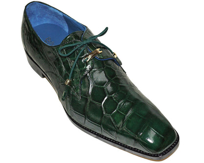 Belvedere Lace-Up Alligator Shoes 'Lago'