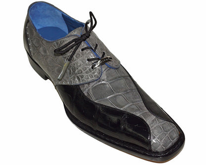 Belvedere Alligator Lace-Up Shoes 'Domenico'