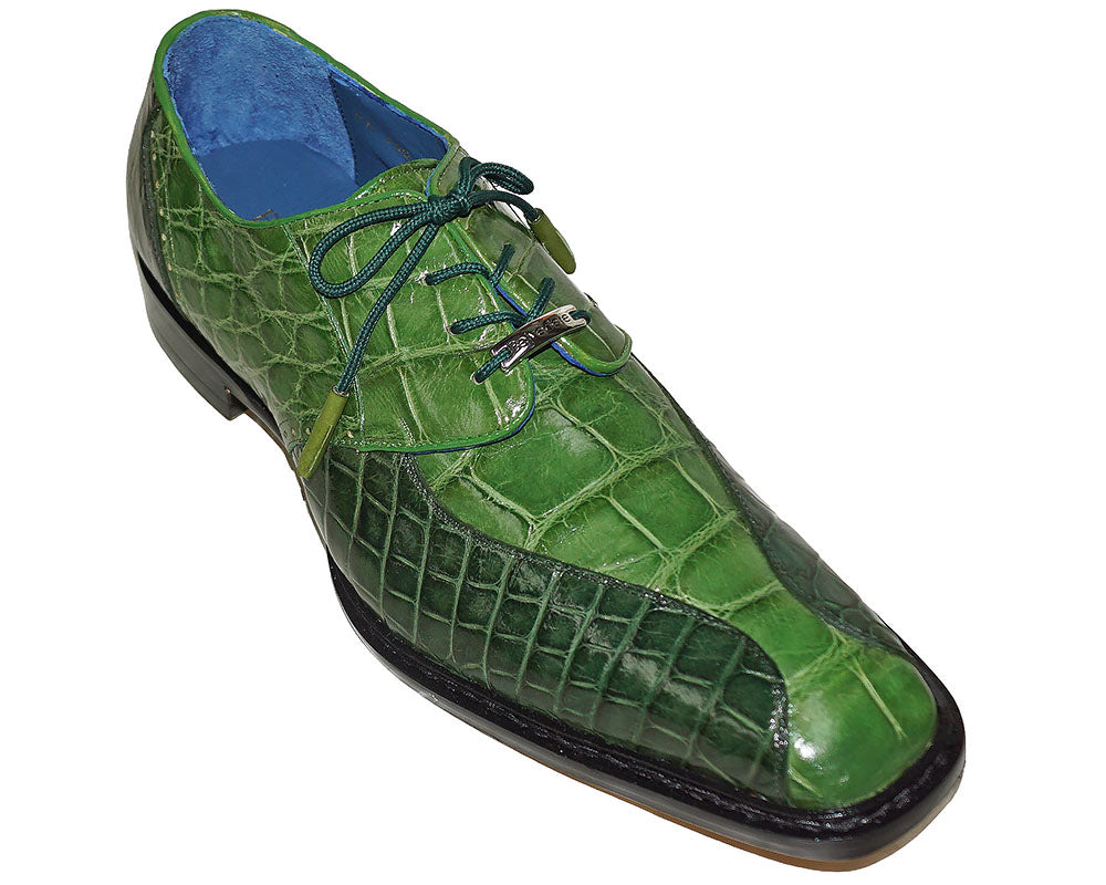 Belvedere Alligator Lace-Up Shoes 'Domenico'