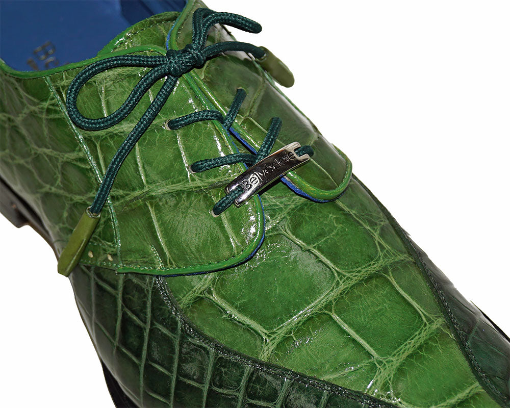 Belvedere Alligator Lace-Up Shoes 'Domenico'