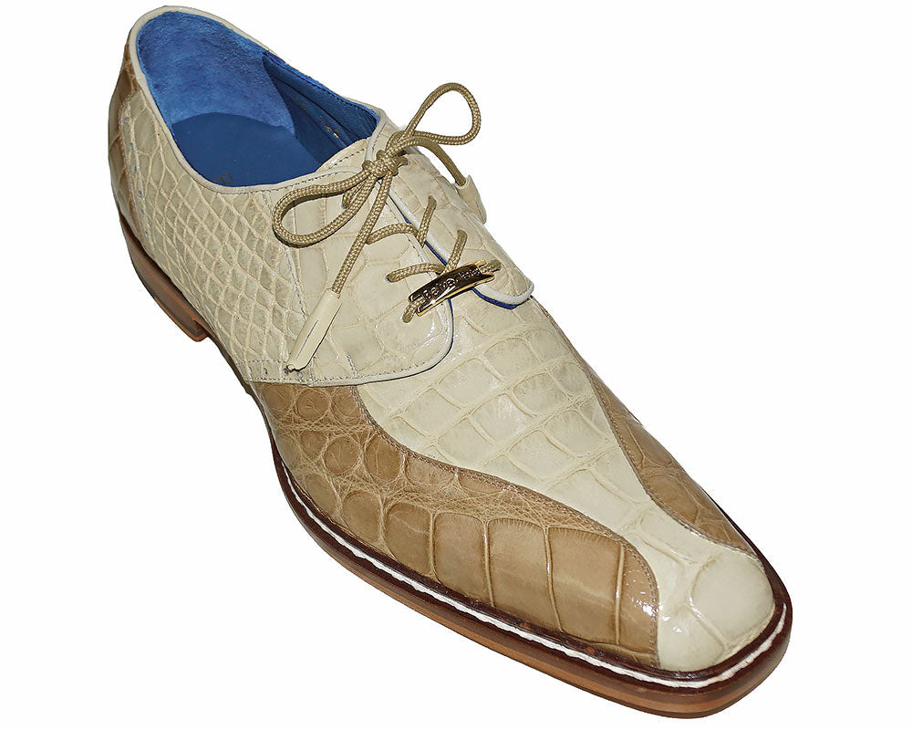 Belvedere Alligator Lace-Up Shoes 'Domenico'