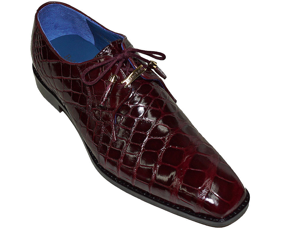 Belvedere Lace-Up Alligator Shoes 'Lago'
