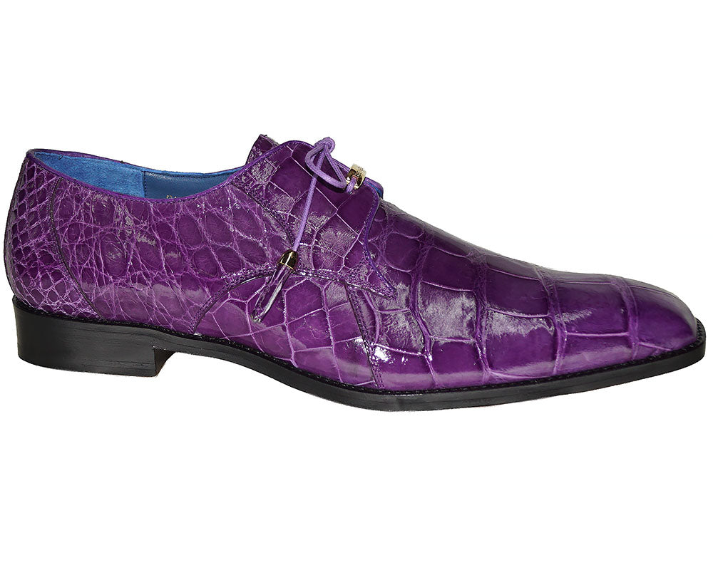 Belvedere Lace-Up Alligator Shoes 'Lago'
