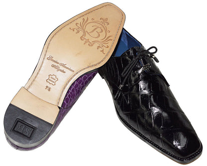 Belvedere Lace-Up Alligator Shoes 'Lago'