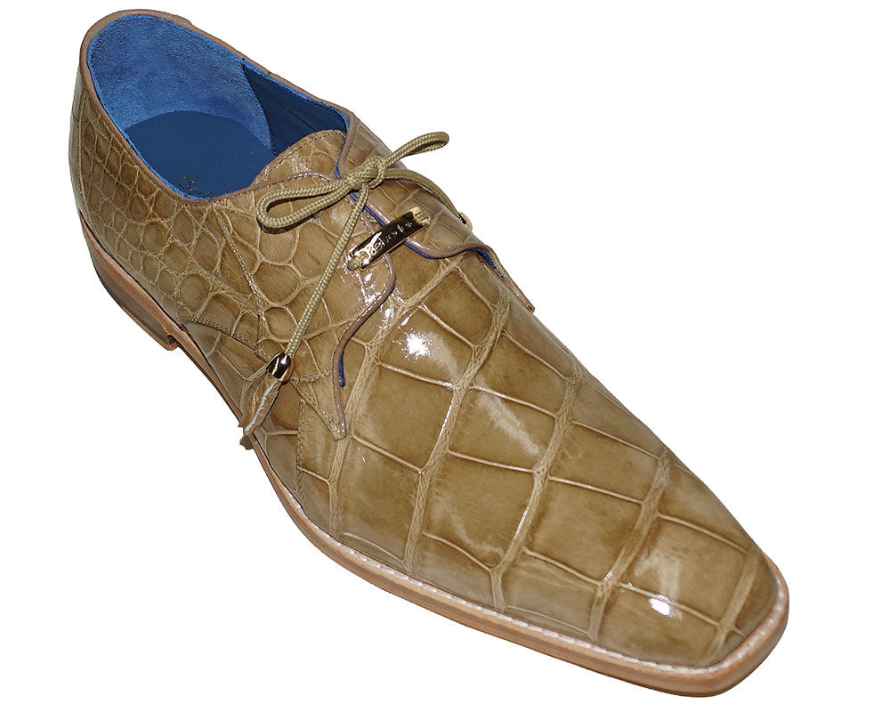 Belvedere Lace-Up Alligator Shoes 'Lago'