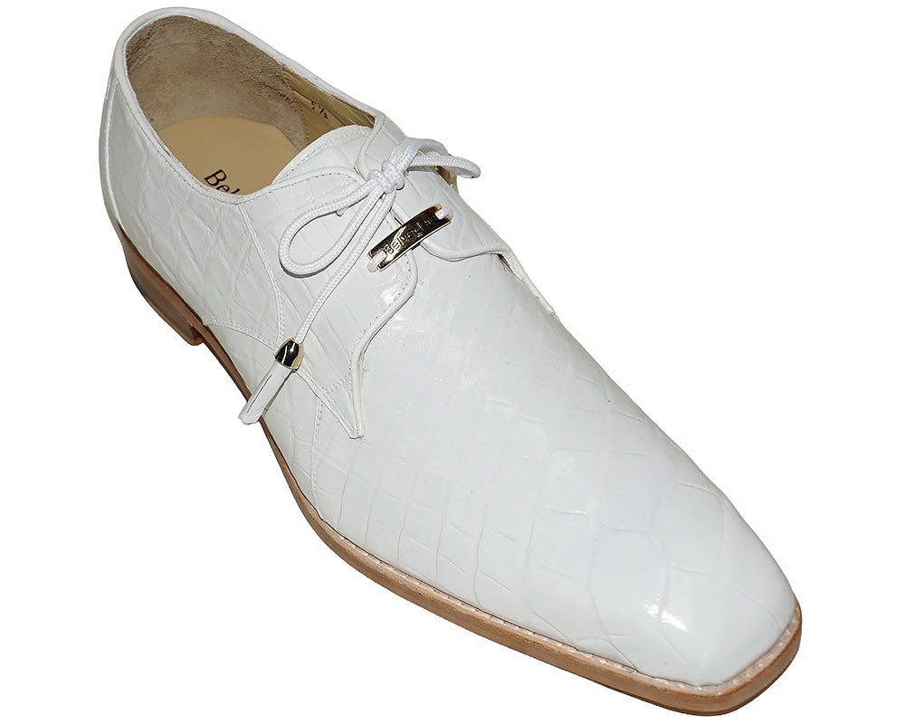 Belvedere Lace-Up Alligator Shoes 'Lago'