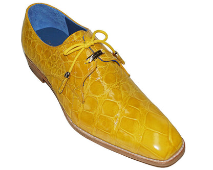 Belvedere Lace-Up Alligator Shoes 'Lago'