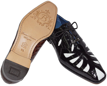 Belvedere Alligator Lace-Up Shoes 'Simon'
