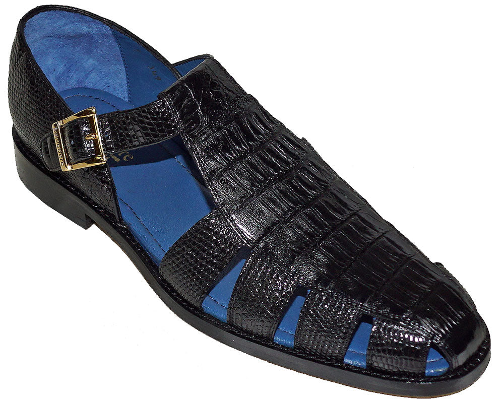 Belvedere Crocodile Sandal 'Fabrizio'
