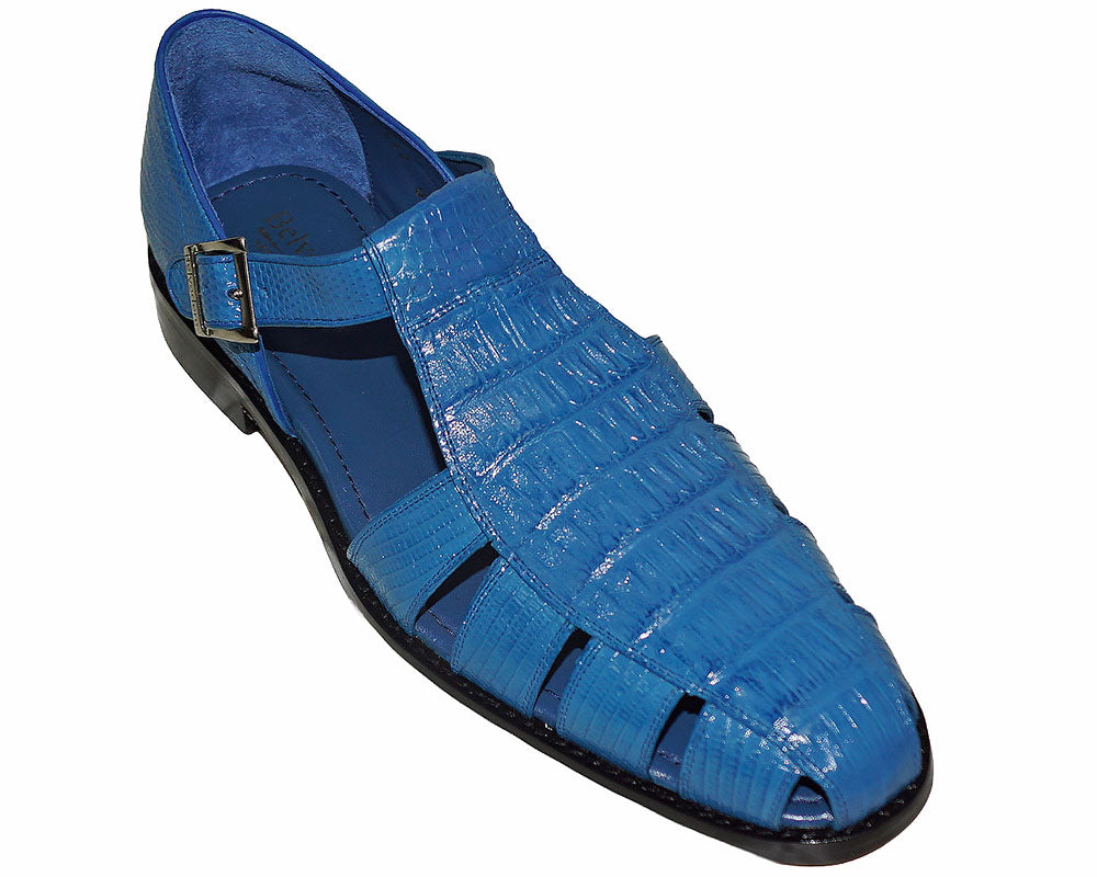 Belvedere Crocodile Sandal 'Fabrizio'