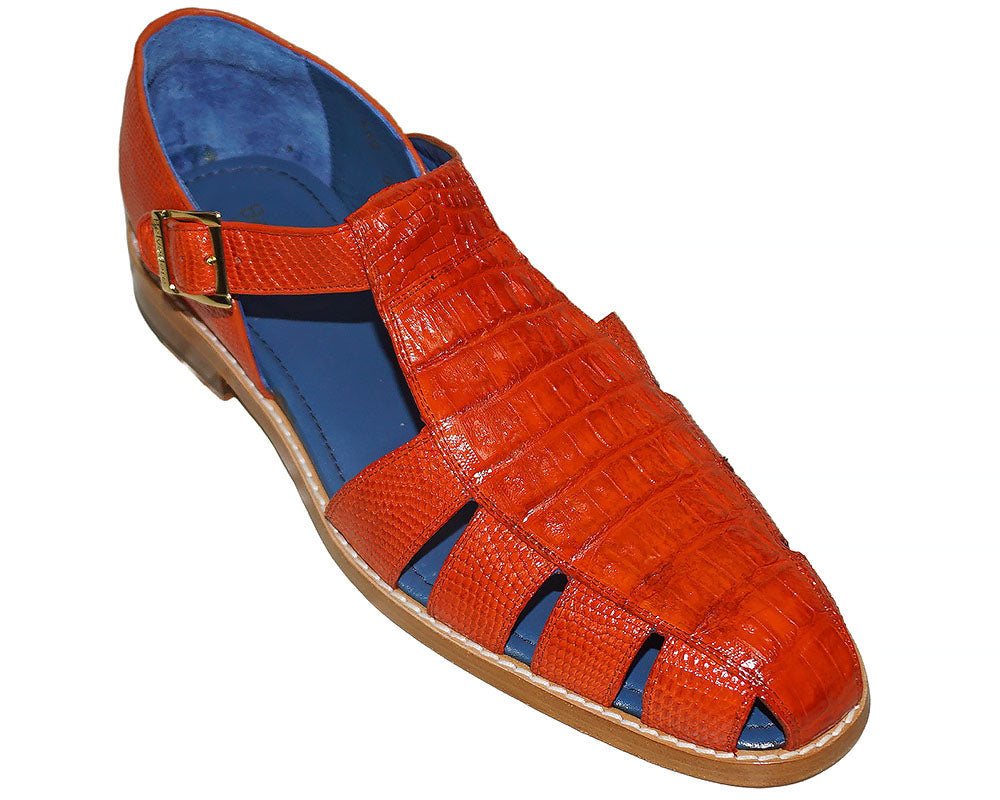 Belvedere Crocodile Sandal 'Fabrizio'