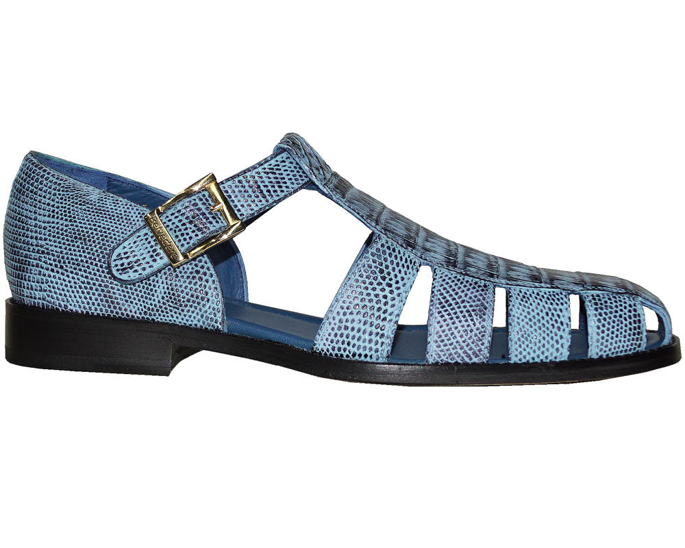 Belvedere Crocodile Sandal 'Fabrizio'