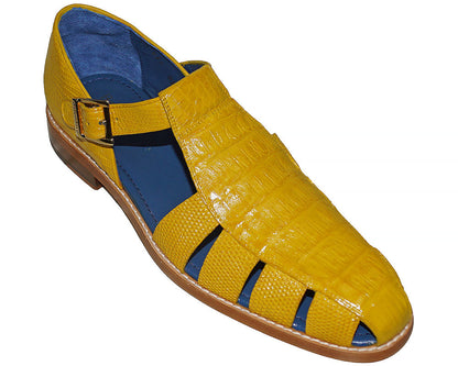 Belvedere Crocodile Sandal 'Fabrizio'