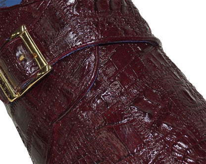 Belvedere Crocodile Buckle Shoes 'Ambrio'