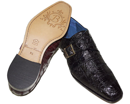 Belvedere Crocodile Buckle Shoes 'Ambrio'