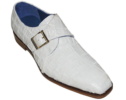 Belvedere Crocodile Buckle Shoes 'Ambrio'