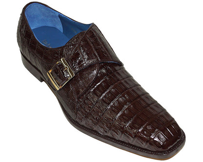 Belvedere Buckle Crocodile Shoes 'Toro'