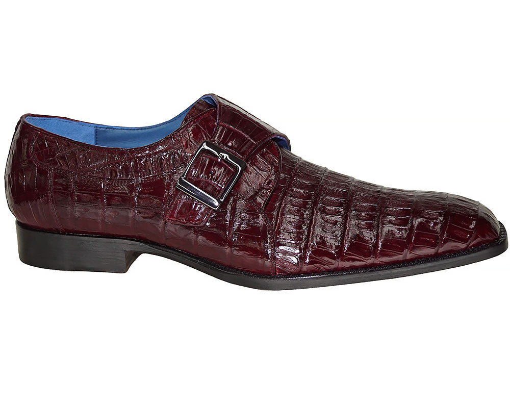 Belvedere Buckle Crocodile Shoes 'Toro'