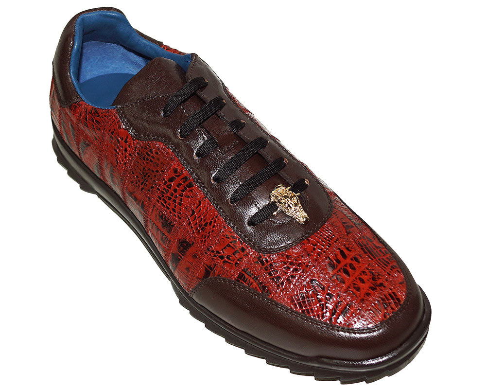 Belvedere Crocodile Lace-Up Casuals 'Apex'