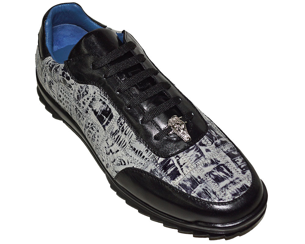 Belvedere Crocodile Lace-Up Casuals 'Apex'