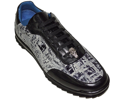 Belvedere Crocodile Lace-Up Casuals 'Apex'