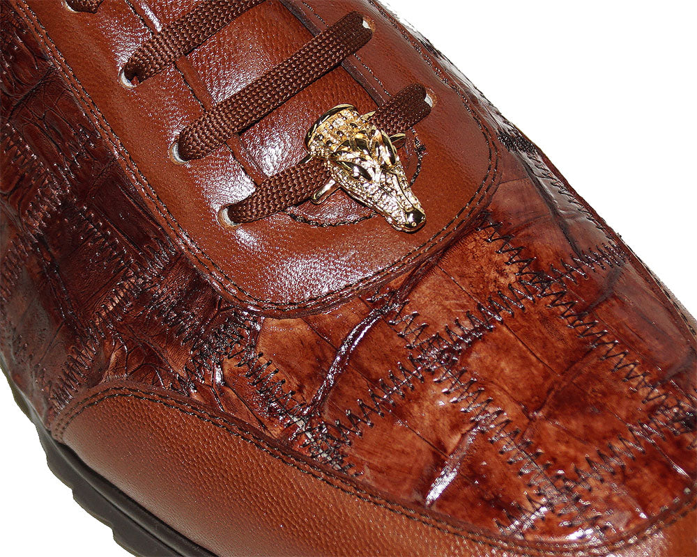 Belvedere Crocodile Lace-Up Casuals 'Apex'