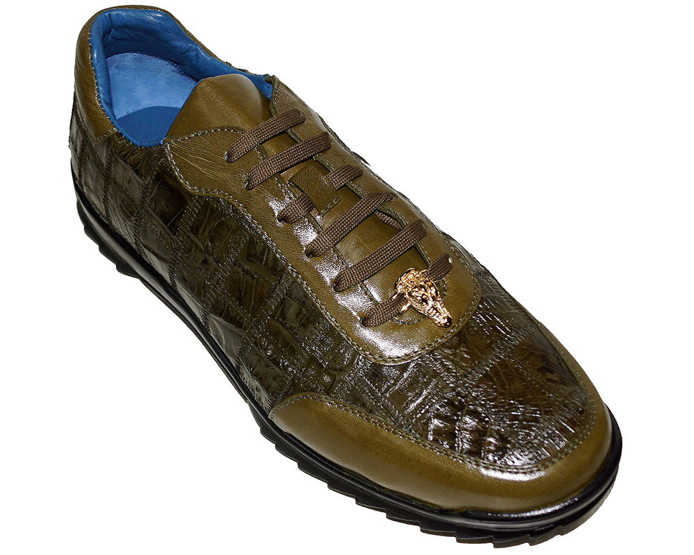 Belvedere Crocodile Lace-Up Casuals 'Apex'