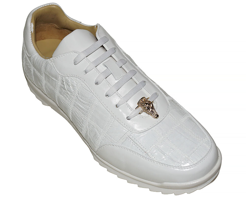 Belvedere Crocodile Lace-Up Casuals 'Apex'
