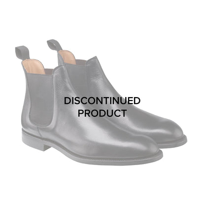 Chelsea 5 Boot – Black Milled Calf Leather | Pellevista