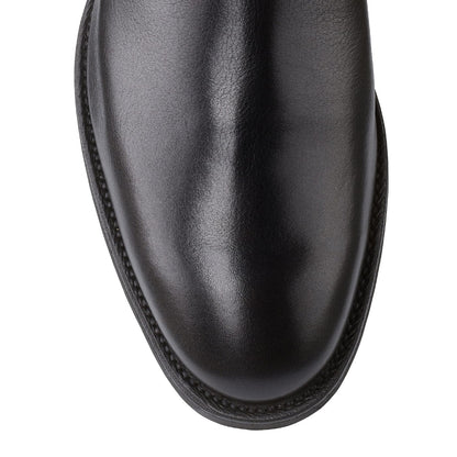 Chelsea 5 Boot – Black Milled Calf Leather | Pellevista