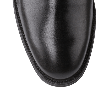 Chelsea 5 Boot – Black Milled Calf Leather | Pellevista