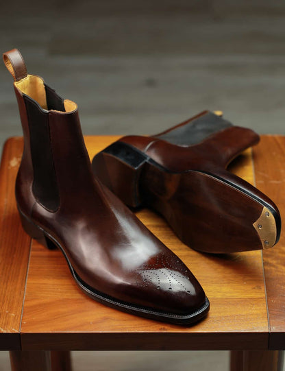 Dark Brown Chelsea Boot