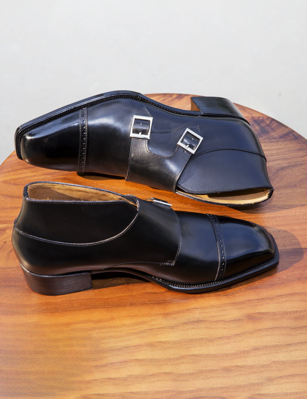 Double Monk Boots