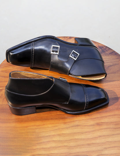 Double Monk Boots