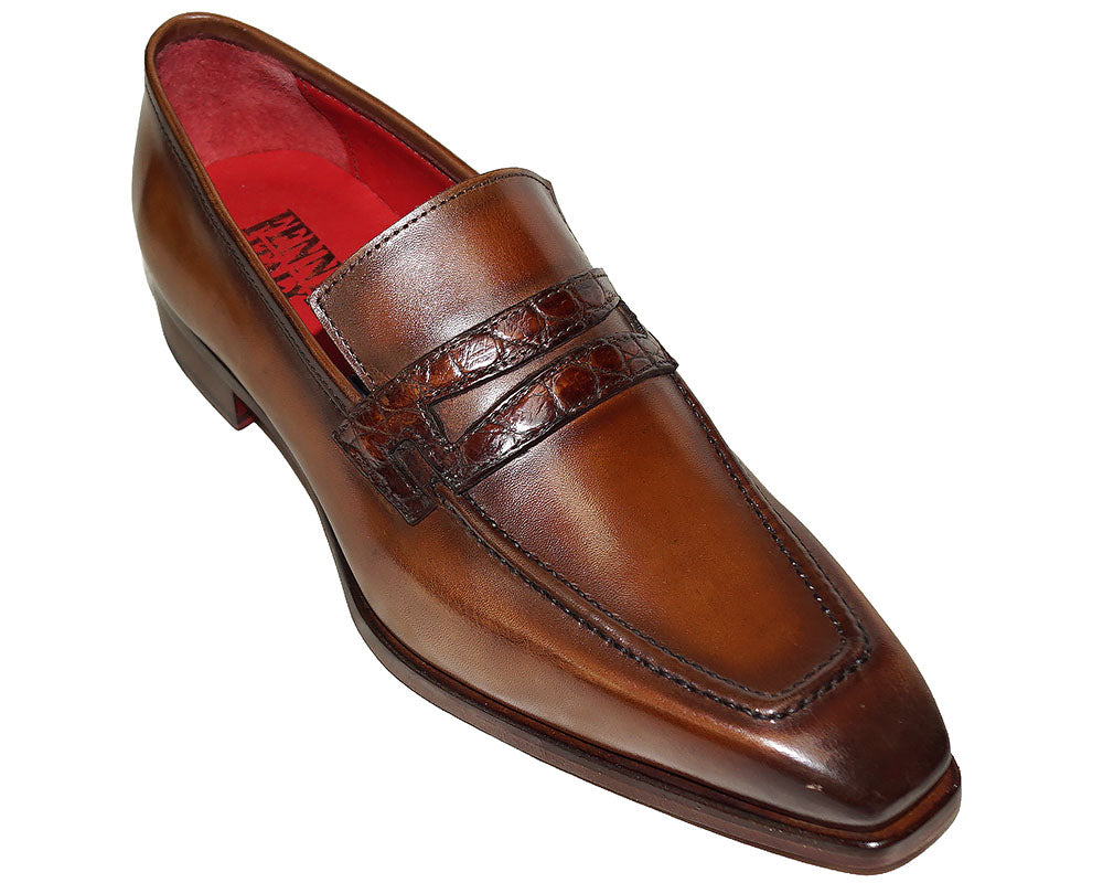 Fennix Slip-On Alligator/Calf 'Liam'