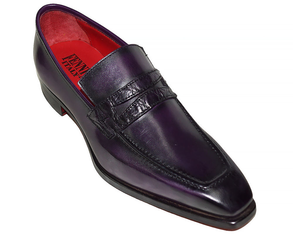 Fennix Slip-On Alligator/Calf 'Liam'