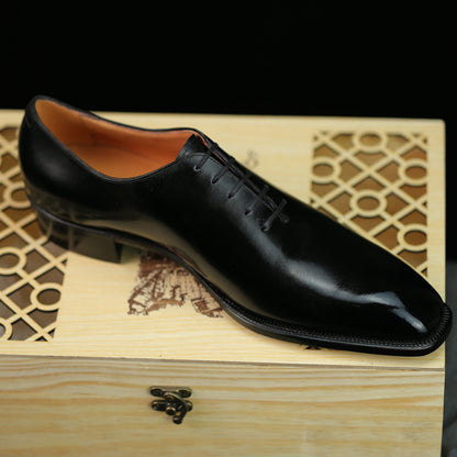 Black Wholecut Oxford