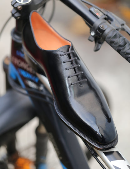 Black Wholecut Oxford