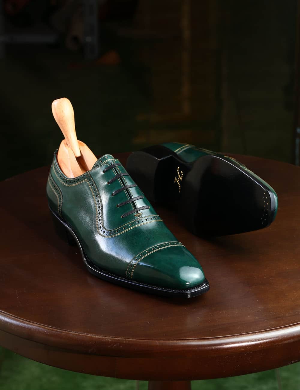Dark Green Adelaide Oxford